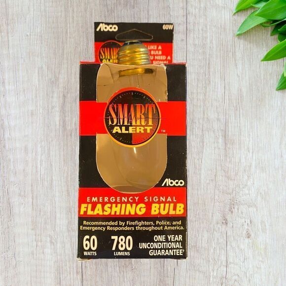 Abco Safety Smart Alert Lightbulb 60watts - Picture 1 of 7